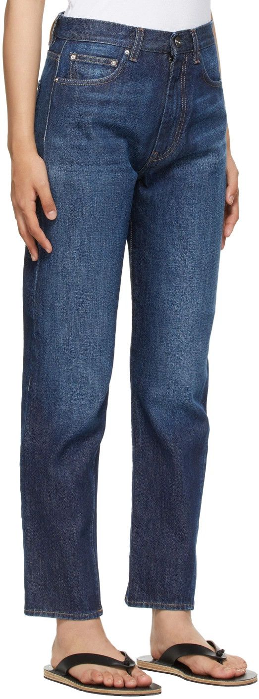 Toteme Japanese Indigo Twisted Seam Denim Size 27" / US 4 / IT 40 - 4 Thumbnail