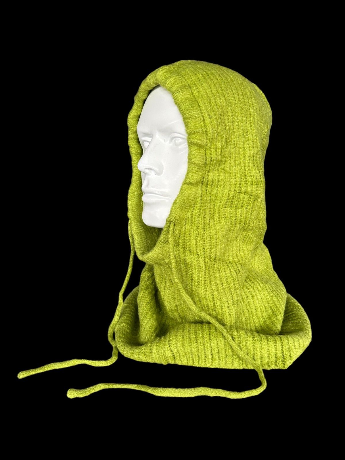 Japanese Brand × Kapital × Vintage Balaclava Masked Knitted Japanese Style Big Beanie Rare☠️ Size ONE SIZE - 1 Thumbnail