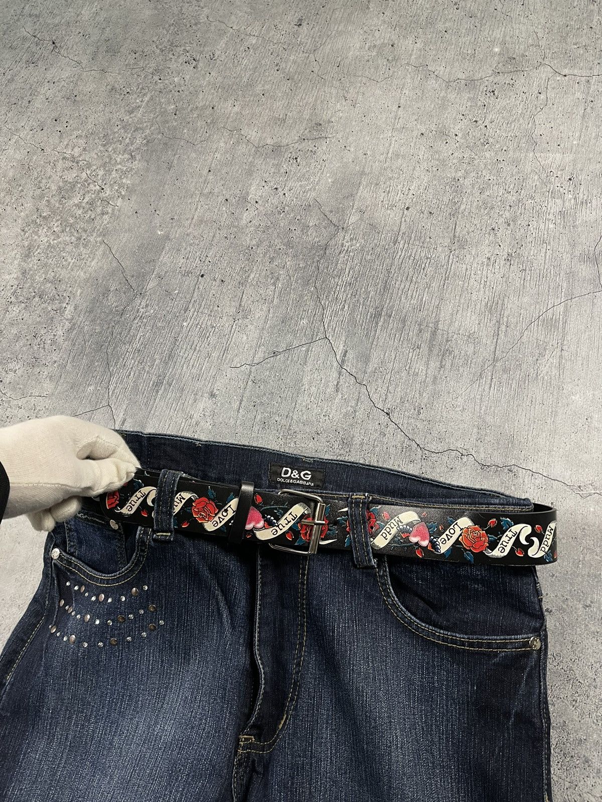 Christian Audigier × Ed Hardy Y2K Ed Hardy by Christian Audigier Style Vintage Belt Size ONE SIZE - 3 Thumbnail