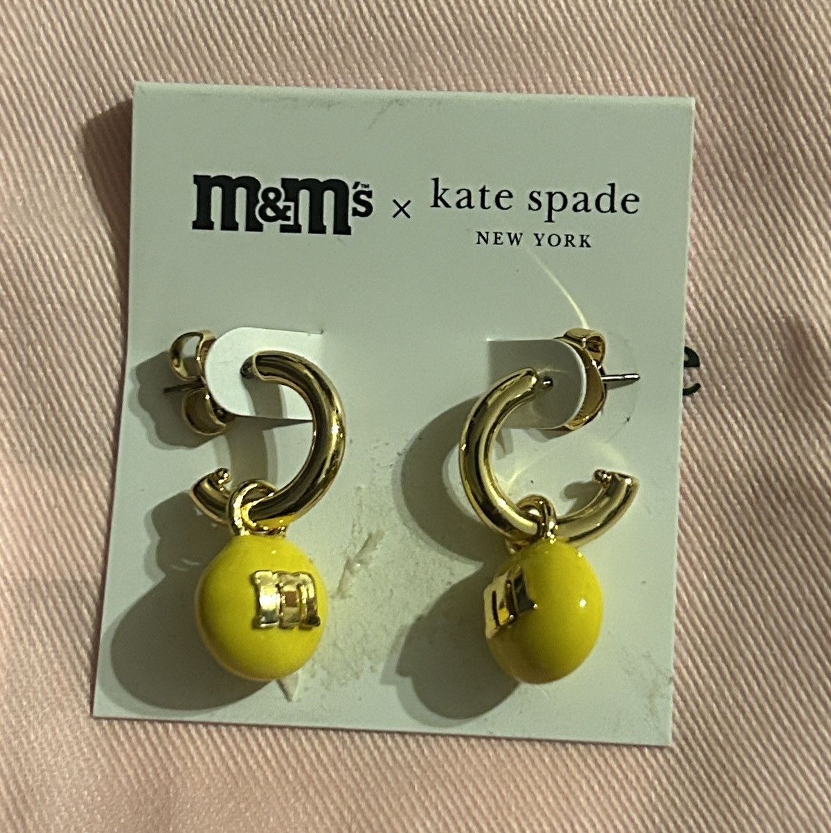 Kate Spade M&M'S X KATE SPADE NEW YORK CHARM HUGGIES Earrings Size ONE SIZE - 2 Thumbnail