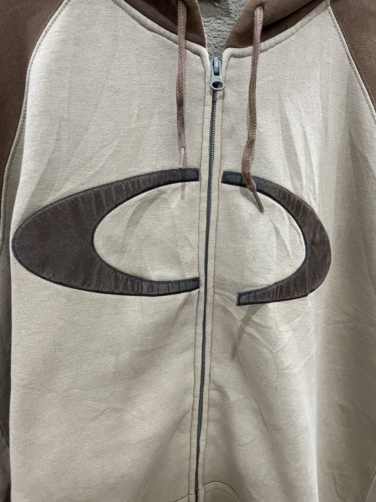 Oakley × Vintage VINTAGE OAKLEY DESTROYED HOODIE Size US L / EU 52-54 / 3 - 6 Thumbnail