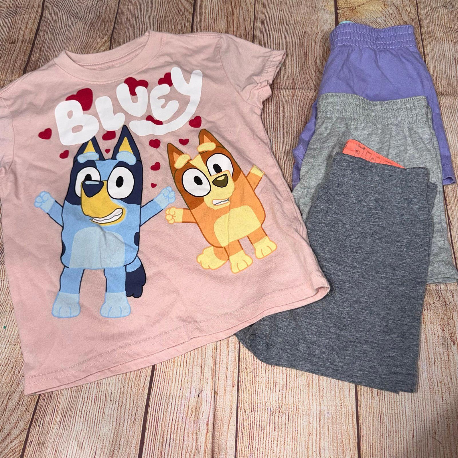 Other Bluey Graphic Kids T-Shirt and Shorts Size 4/5 Size 24" / US 00 / IT 34 - 1 Thumbnail