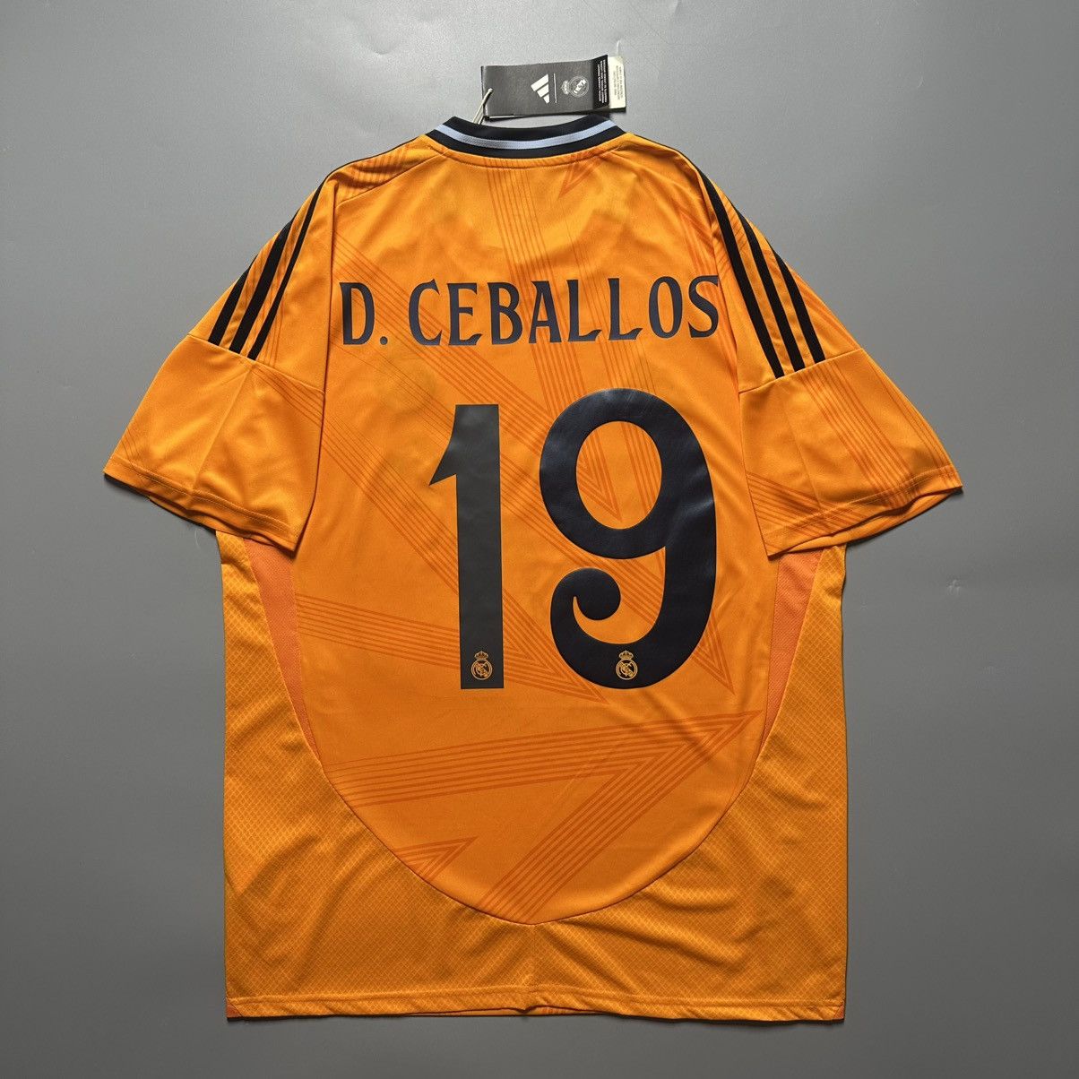 Adidas REAL MADRID ADIDAS 2024/2025 SOCCER AWAY JERSEY #19 CEBALLOS Size US L / EU 52-54 / 3 - 1 Thumbnail