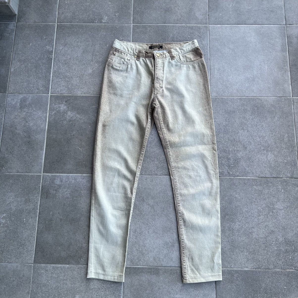 Roberto Cavalli Roberto cavalli vintage printed jeans snakeskin womens Size 24" / US 00 / IT 34 - 2 Thumbnail