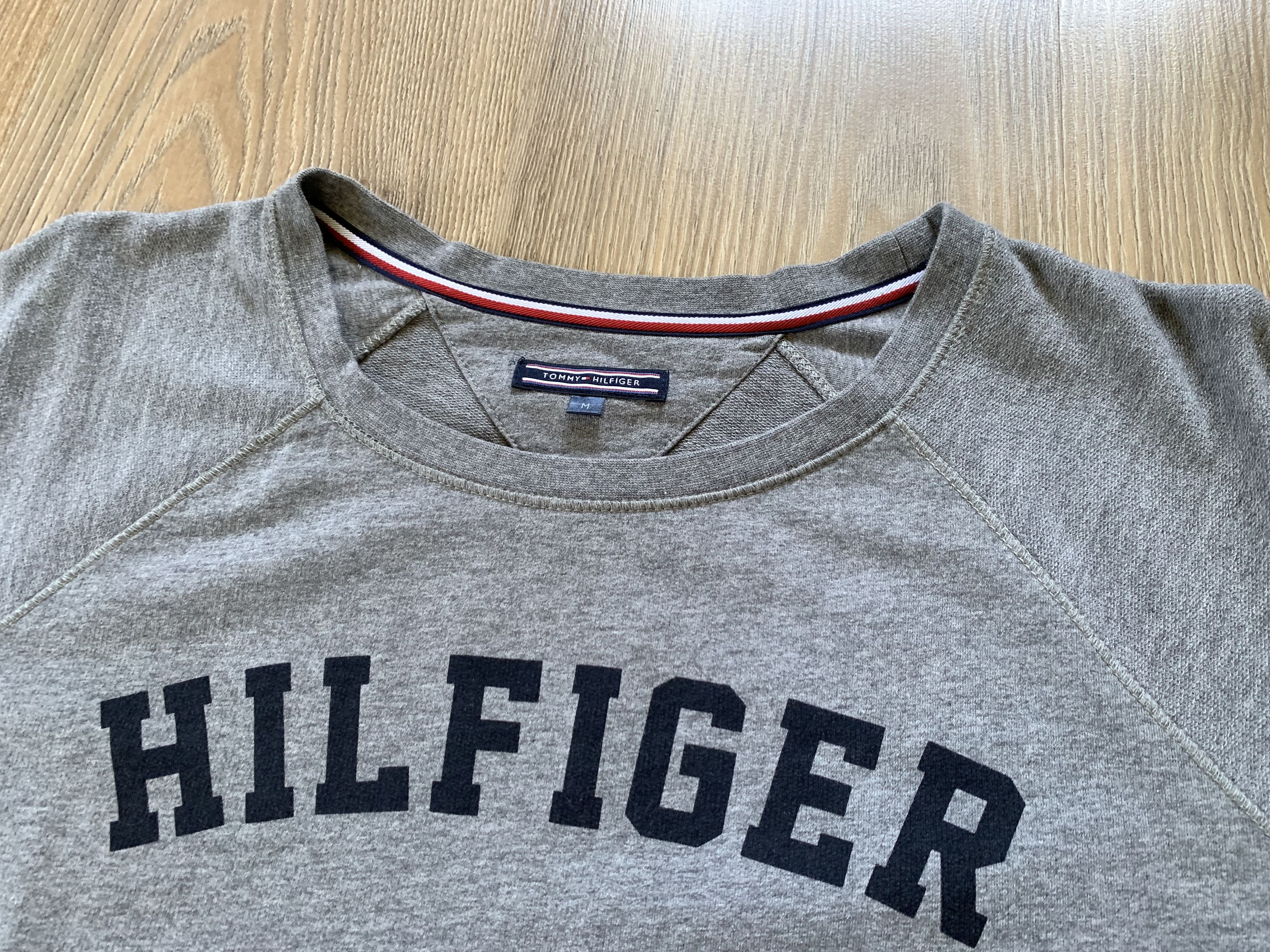 Designer × Tommy Hilfiger Tommy Hilfiger Grey Cotton Sweatshirt Size US M / EU 48-50 / 2 - 4 Thumbnail
