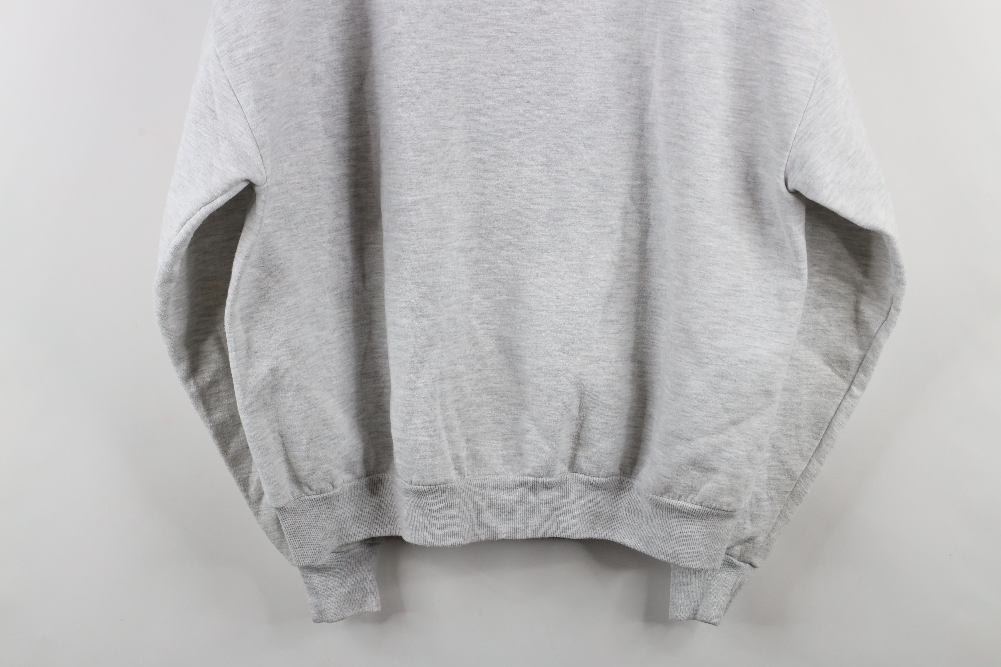 Vintage Vintage 90s Christmas Penguin Mock Neck Sweatshirt Gray USA Size XL / US 12-14 / IT 48-50 - 11 Thumbnail