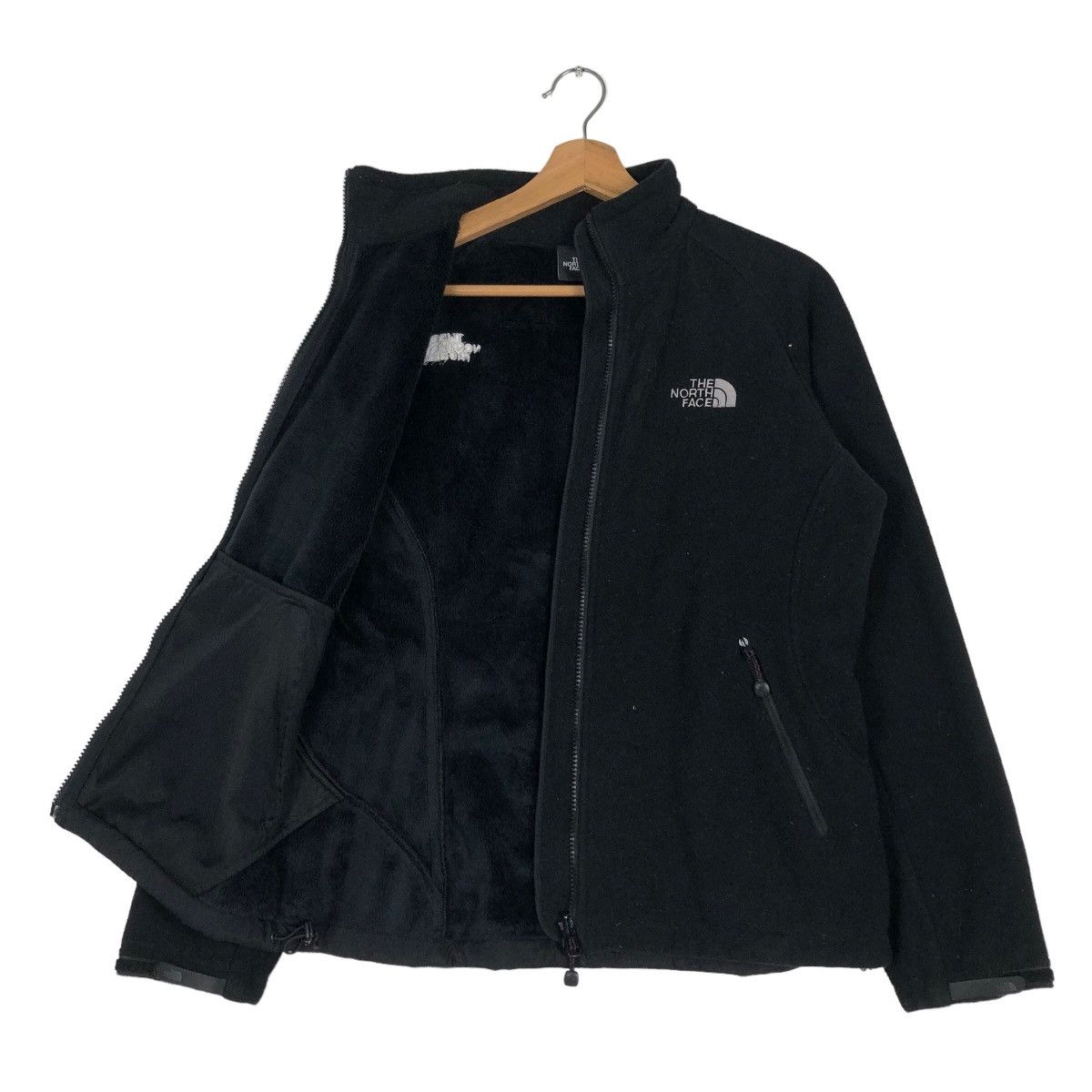 Japanese Brand 🔥RICH BLACK VINTAGE FLEECE JACKET THE NORTH FACE Size US L / EU 52-54 / 3 - 11 Thumbnail