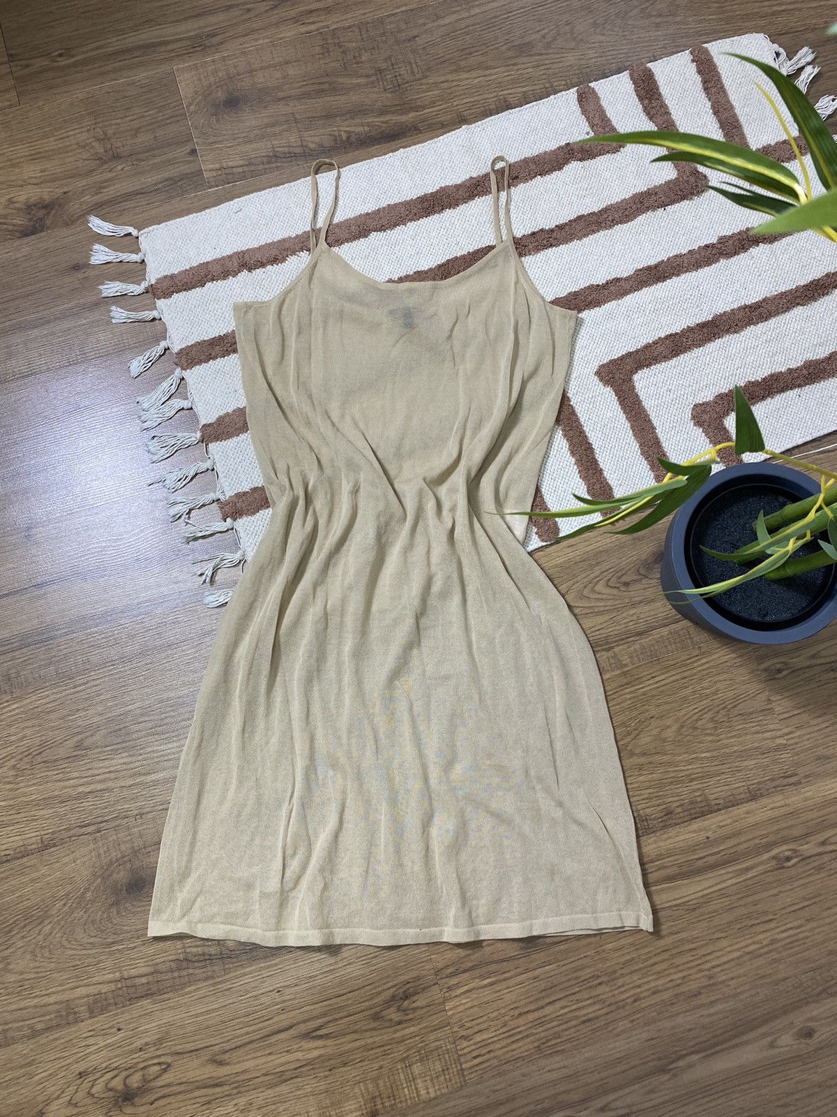 Escada VINTAGE ESCADA SPORT MESH BEACH DRESS Size L / US 10 / IT 46 - 2 Thumbnail