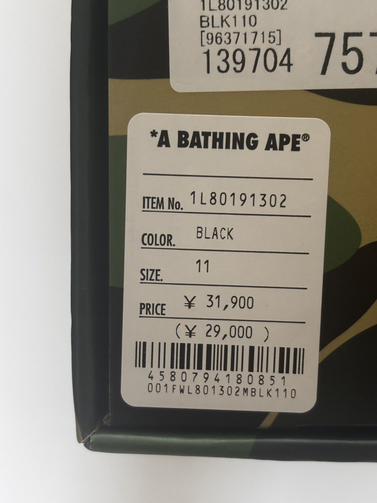 Bape Authentic ape bape bape sta shark #2 US 11 new Size US 11 / EU 44 - 16 Thumbnail