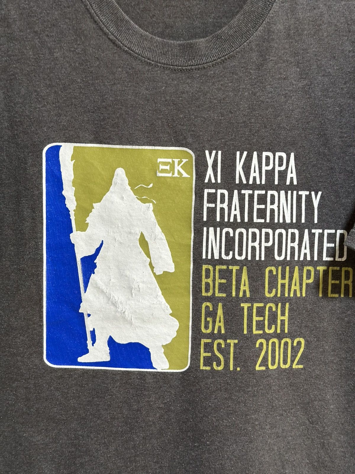 Gildan × Vintage Vintage XI Kappa Fraternity Incorporated Beta Chapter Faded Size US L / EU 52-54 / 3 - 2 Thumbnail