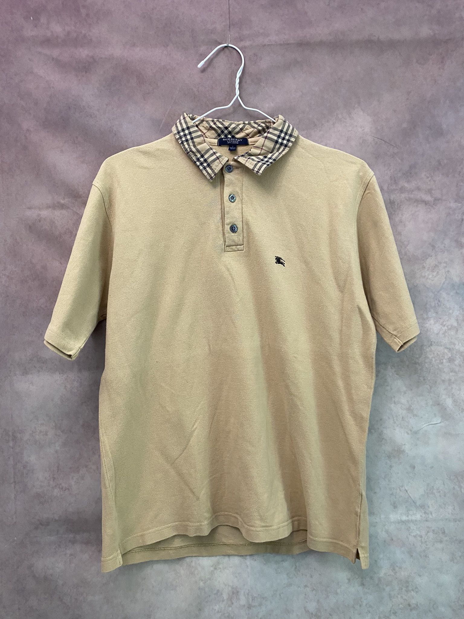 Burberry × Designer Burberry Polo Nova Check Luxury Size US L / EU 52-54 / 3 - 1 Thumbnail