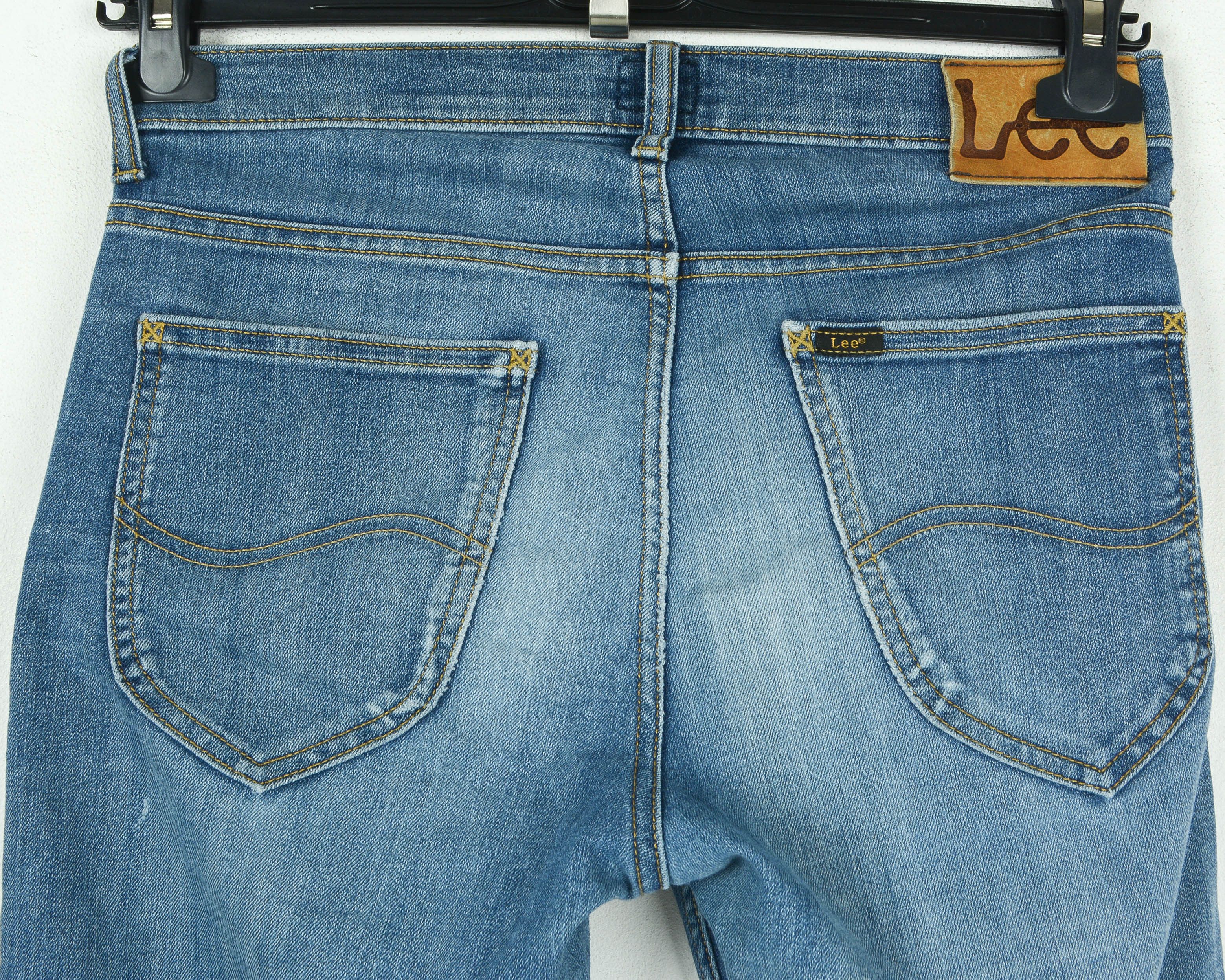 Lee Daren Zip Fly Men W29 L32 Regular Straight Jeans Denim Pants Size US 29 - 4 Thumbnail