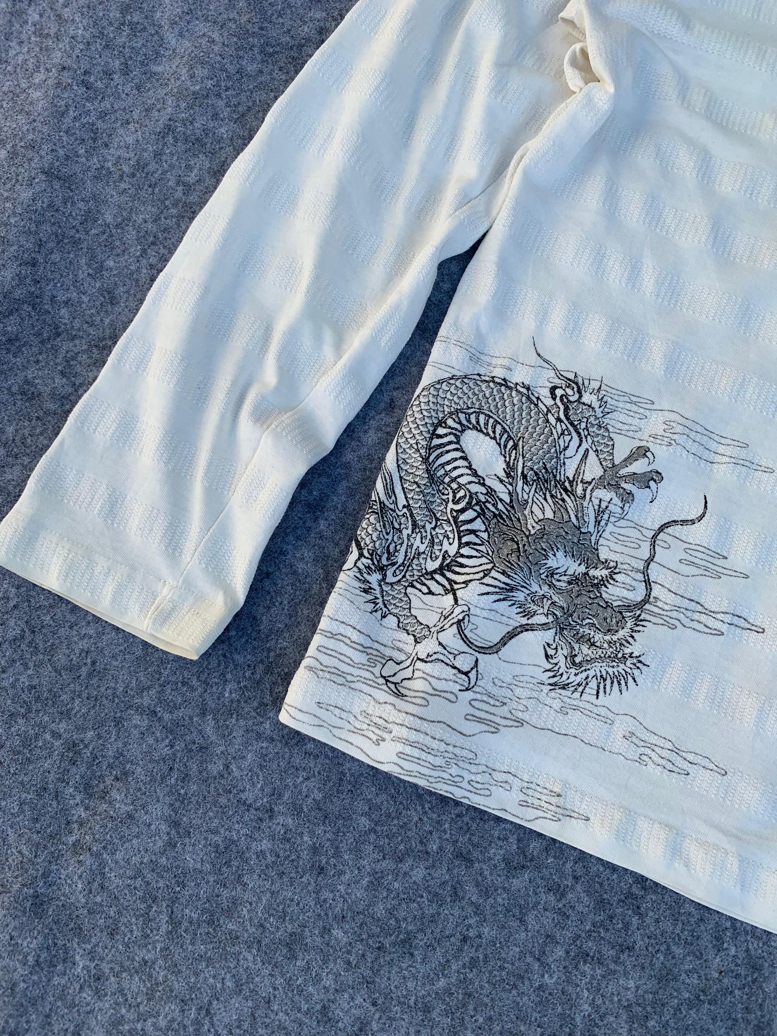 Japanese Brand Koi Fish Sukajan Long Sleeve T shirt Size US L / EU 52-54 / 3 - 3 Thumbnail