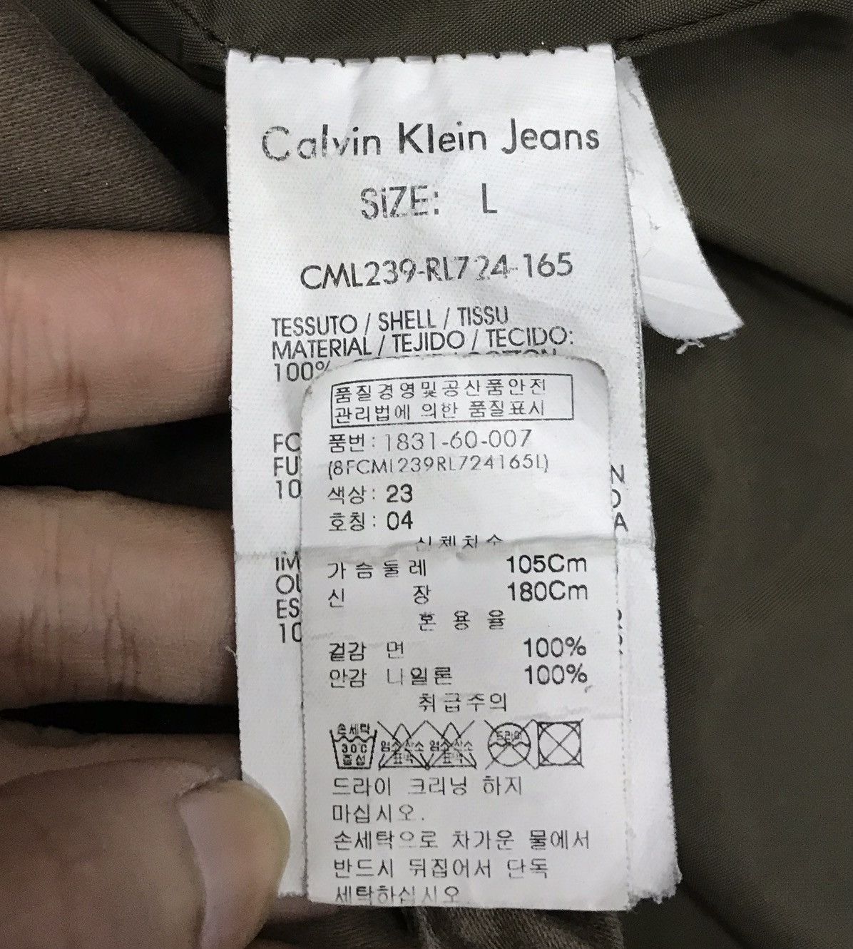 Calvin Klein Vintage Calvin Klein Jeans Jacket Size US L / EU 52-54 / 3 - 19 Thumbnail