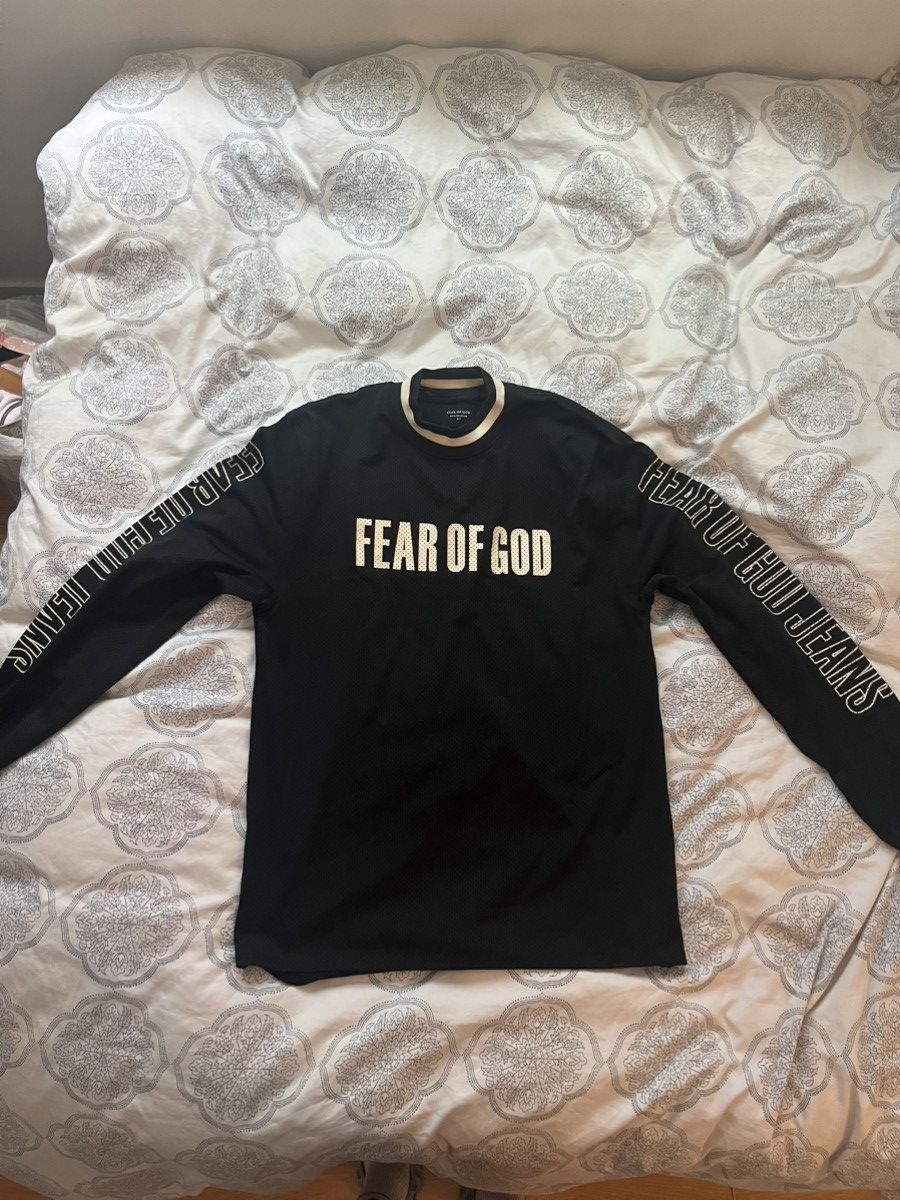 FOG × Fear of God Fear Of God Mesh Motocross Jersey | Grailed