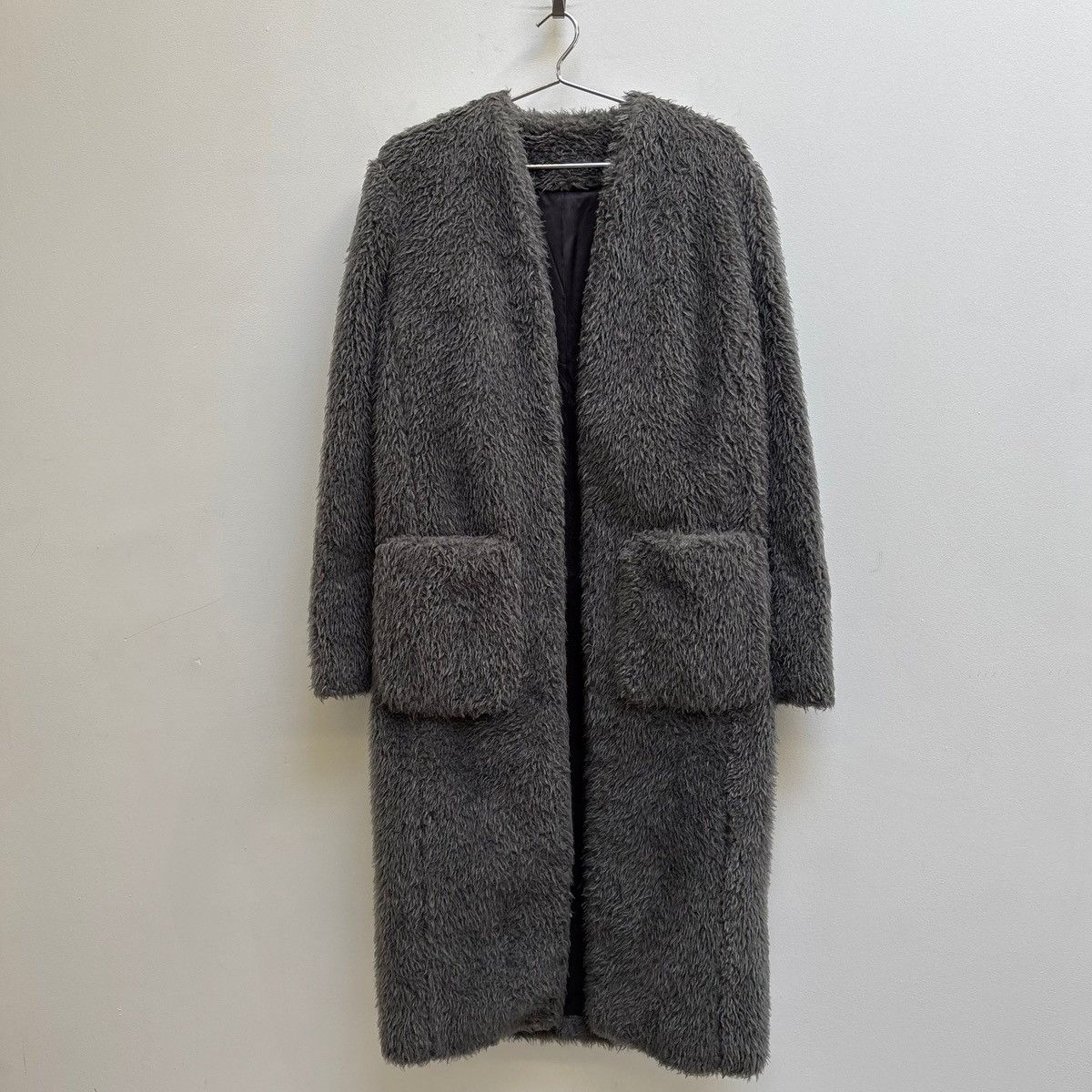 Helmut Lang SW19 Hwlmut Lang Sample Shaggy Fur Coat Size ONE SIZE - 4 Thumbnail