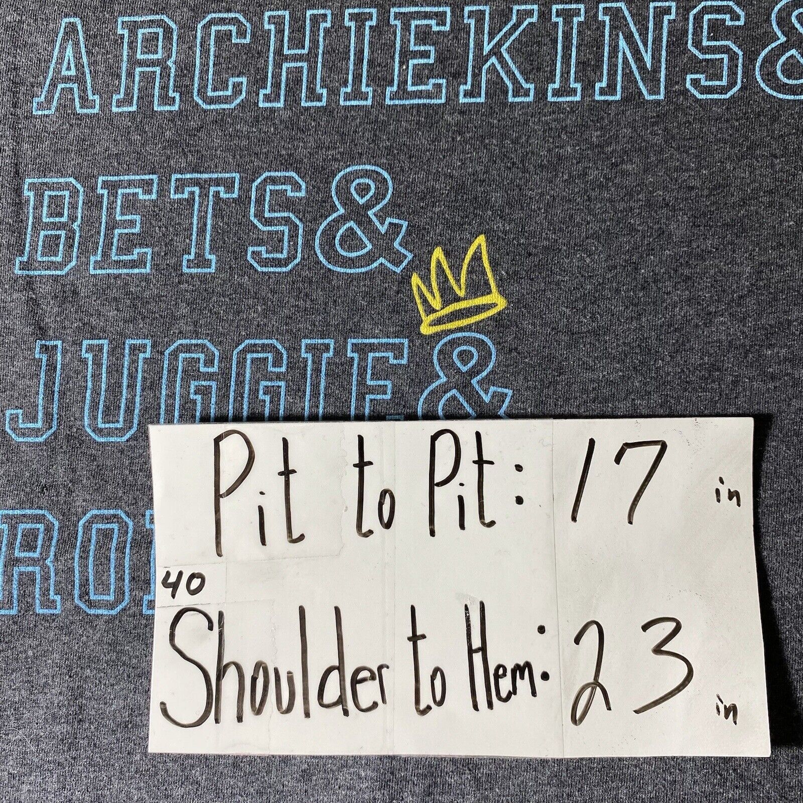 Ripple Junction Riverdale Cast Name List Graphic T Shirt Ringer Tee Size S / US 4 / IT 40 - 9 Thumbnail
