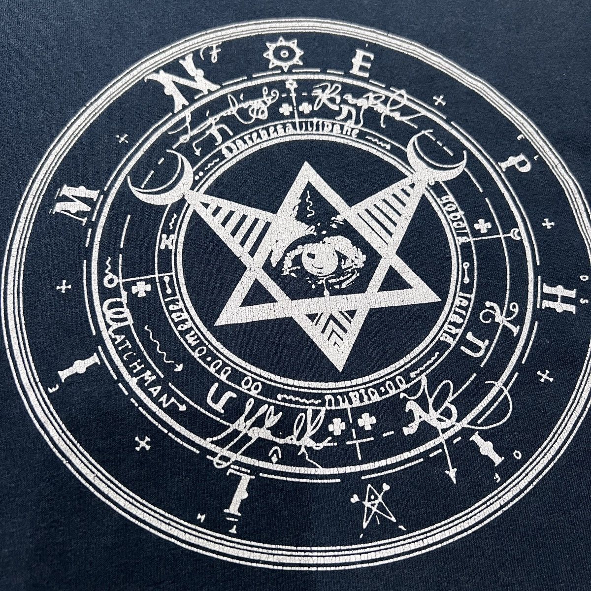 Band Tees Vintage Y2K Fields Of The Nephilim Tee Faded Goth rock Size US L / EU 52-54 / 3 - 9 Thumbnail