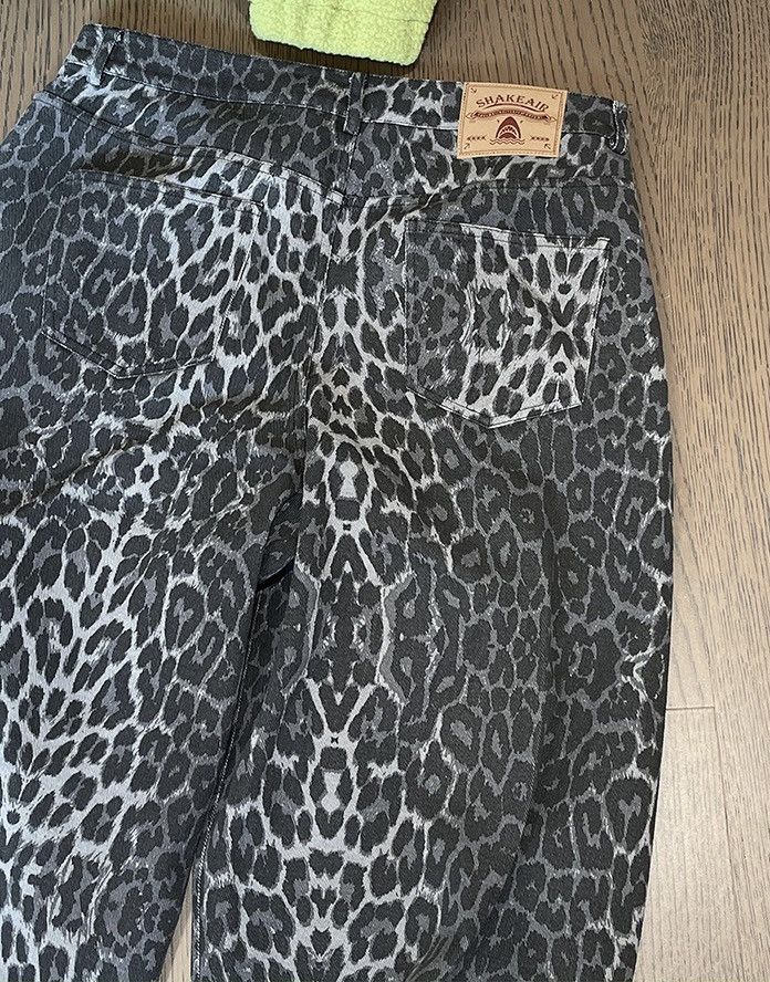 Japanese Brand × Vintage Y2K retro fashion leopard scimitar baggy pants Size US 32 / EU 48 - 6 Thumbnail
