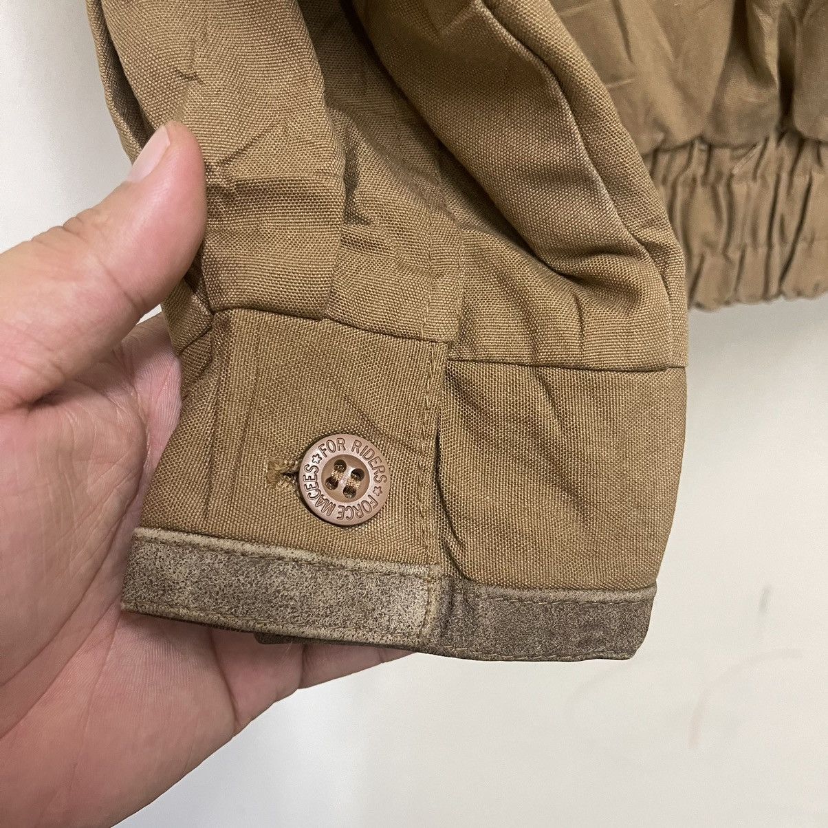 Japanese Brand × Kadoya × Leather Kadoya Force Macees Jacket Size US M / EU 48-50 / 2 - 12 Thumbnail