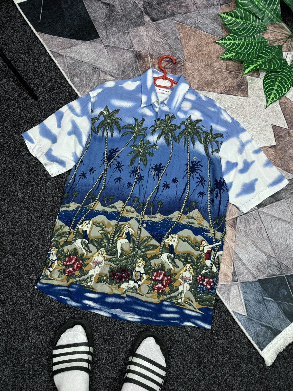 Pierre Cardin PIERRE CARDIN SHORT SLEEVE SHIRT IN HAWAIIAN STYLE SIZE M Size US M / EU 48-50 / 2 - 15 Thumbnail