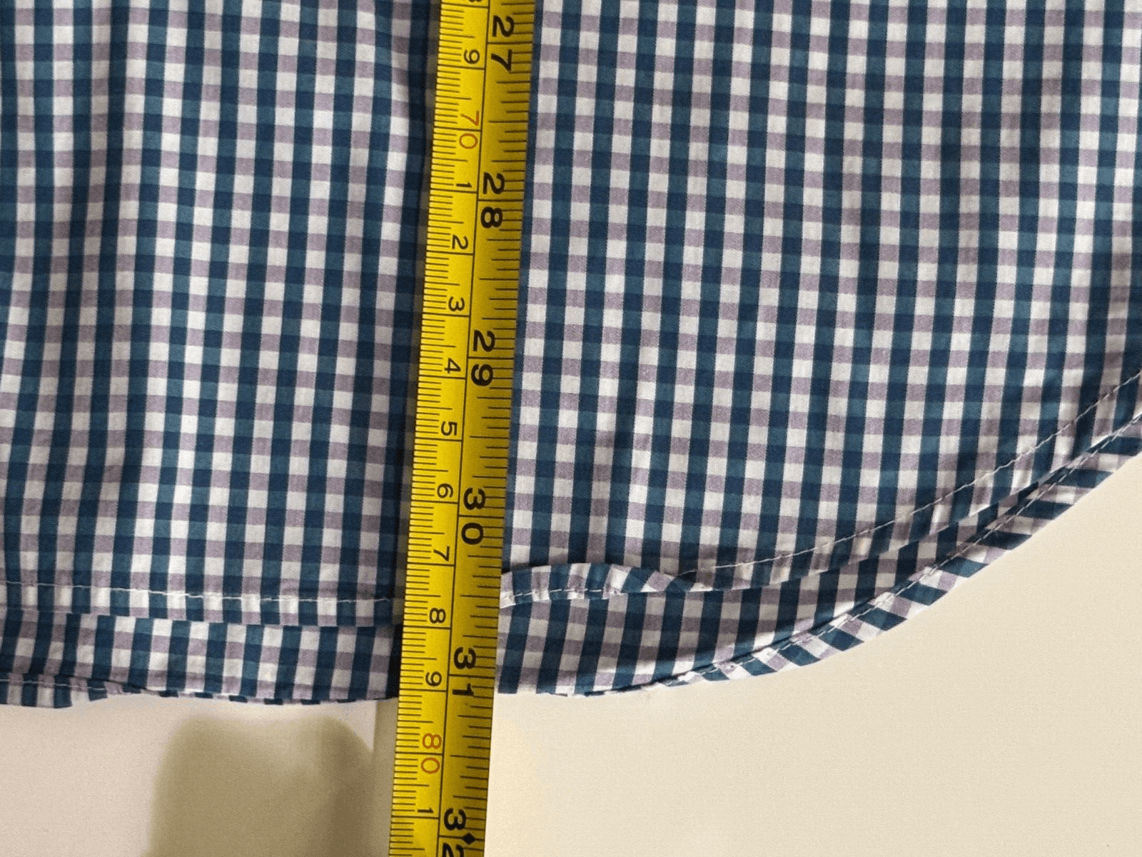 Canali Canali Mens 16/41 L Blue White Check Gingham Button Up Size US L / EU 52-54 / 3 - 5 Thumbnail