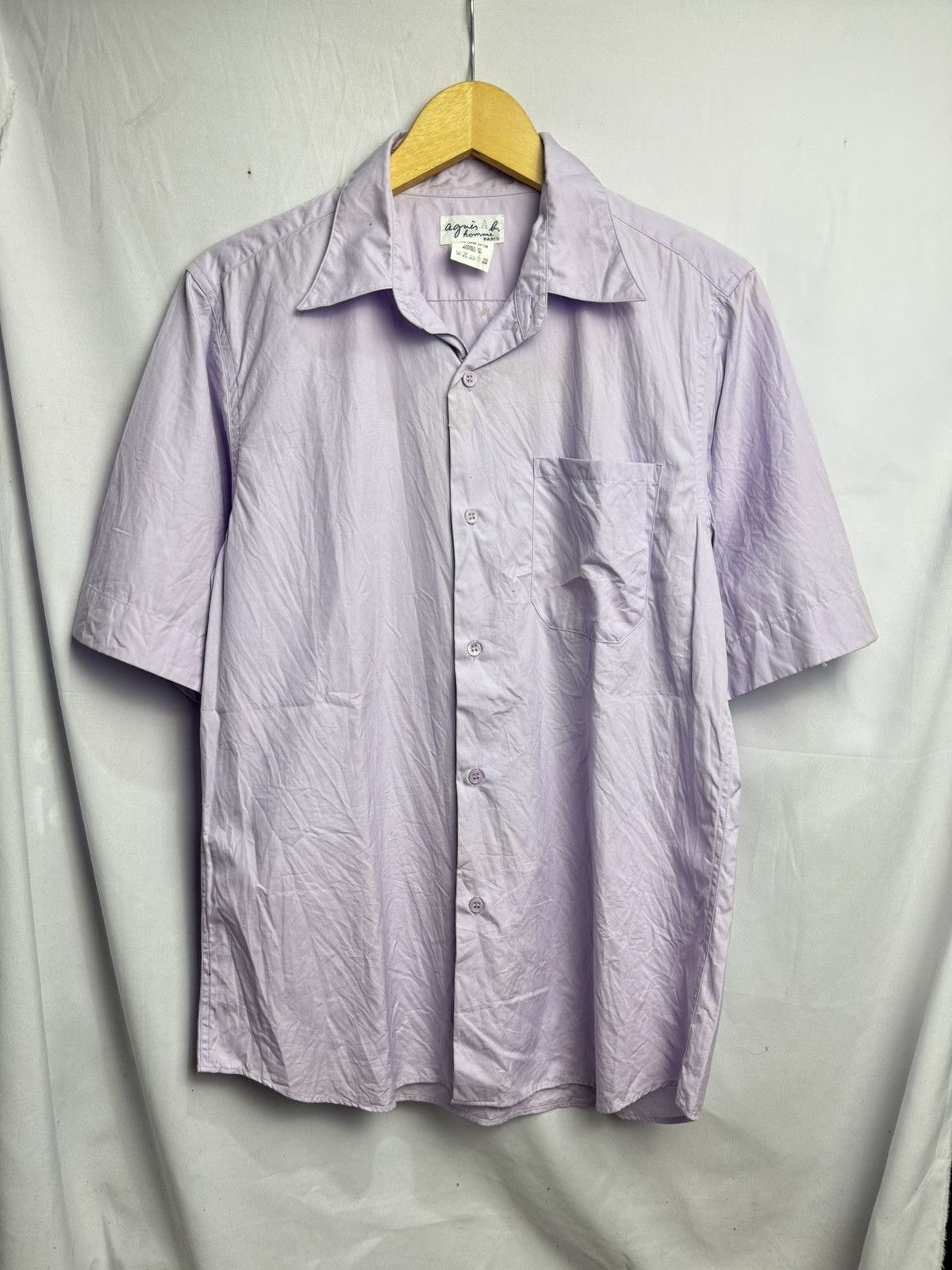 agnes b. Agnes B Button Shirt Size US L / EU 52-54 / 3 - 1 Thumbnail