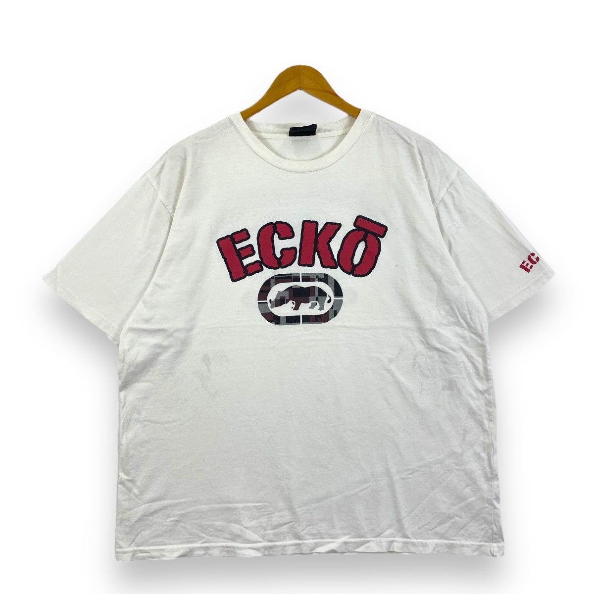 Ecko Unltd. × Vintage Vintage 00's ECKO UNLTD Big Logo Graphic Tee Shirt Size US XL / EU 56 / 4 - 1 Thumbnail