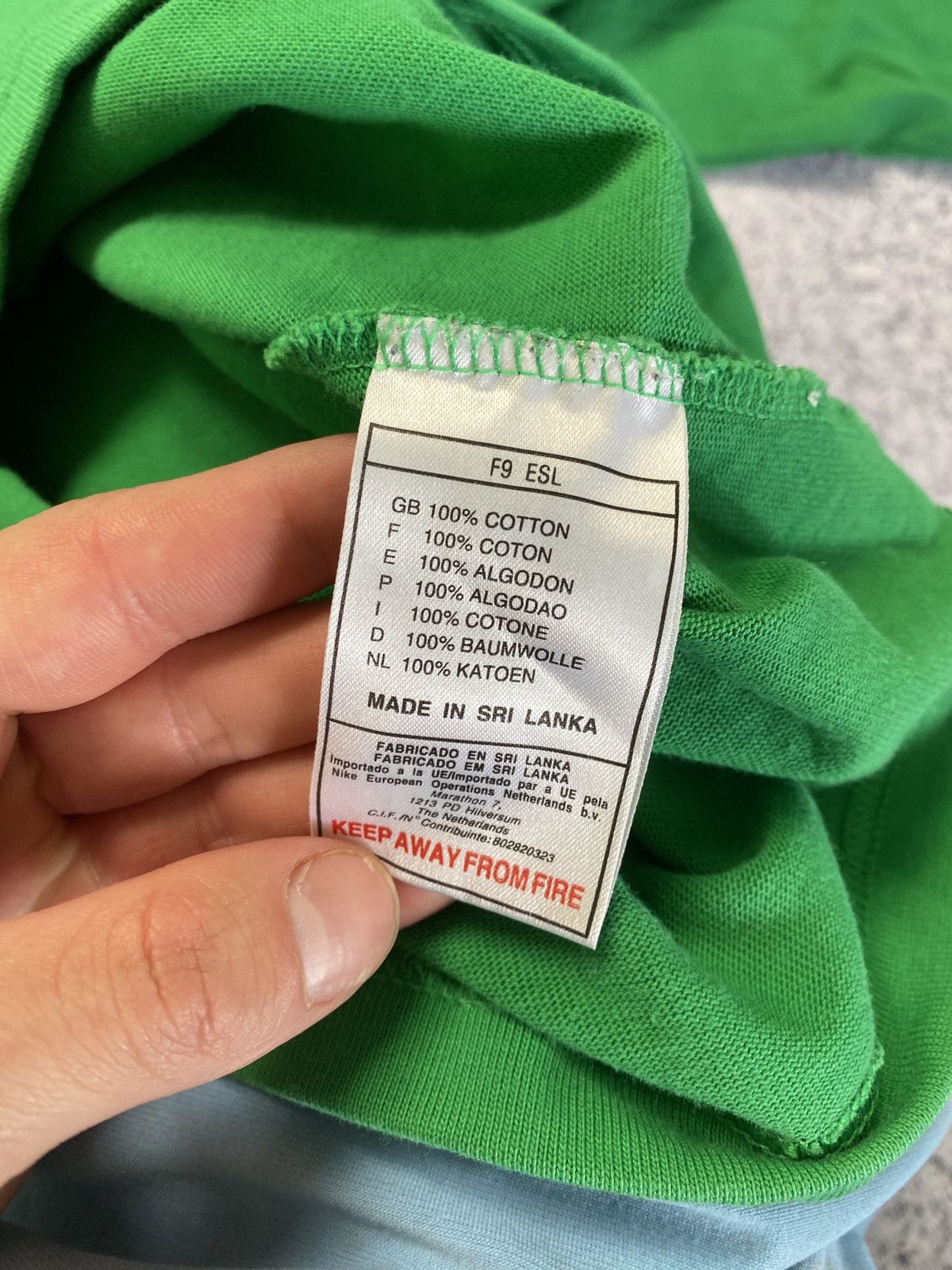 Vintage 1999 Nike Ireland Long Sleeve Rugby Shirt