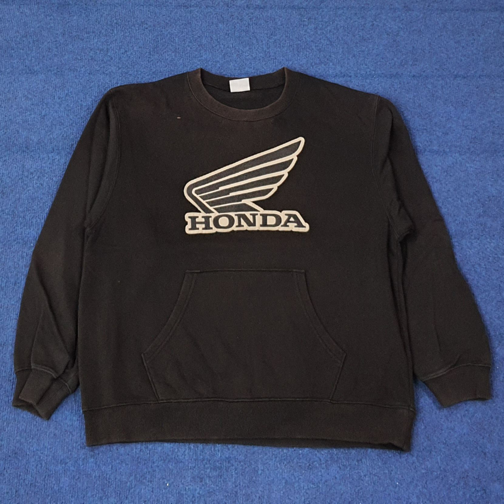 Honda Vintage HONDA Japan Sports Brand Sweatshirt C262N28 Size US S / EU 44-46 / 1 - 1 Thumbnail