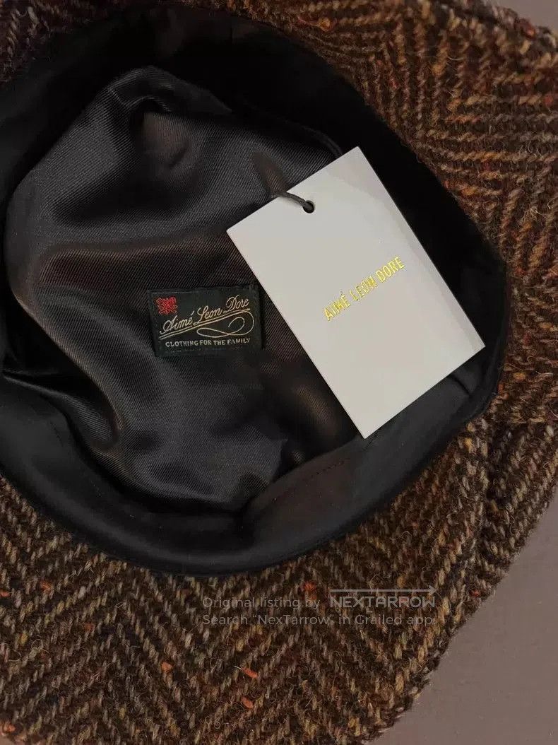 Aime Leon Dore Aime Leon Dore Herringbone Earflap Hat. Size ONE SIZE - 5 Thumbnail