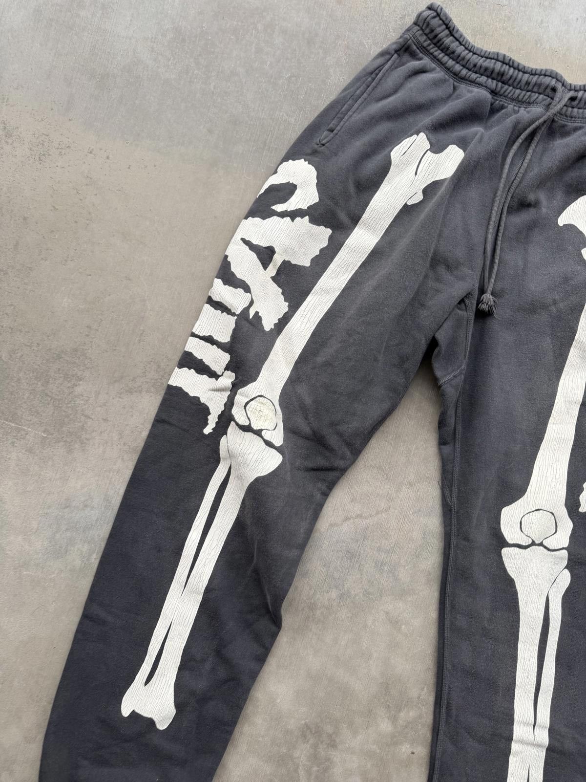 Saint Michael Saint Mxxxxxx Bone Sweatpants Black Size Large VL Vintage Size US 34 / EU 50 - 3 Thumbnail