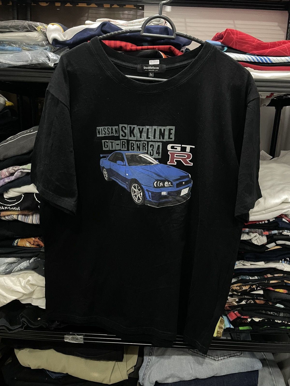 Vintage Nissan skyline GT-R R34 t-shirt Size US L / EU 52-54 / 3 - 1 Thumbnail