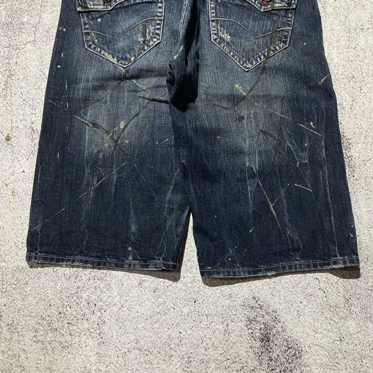 Japanese Brand 2000s Sorridere Distressed Ripped Denim Pants Y2k Grunge Size US 36 / EU 52 - 16 Thumbnail