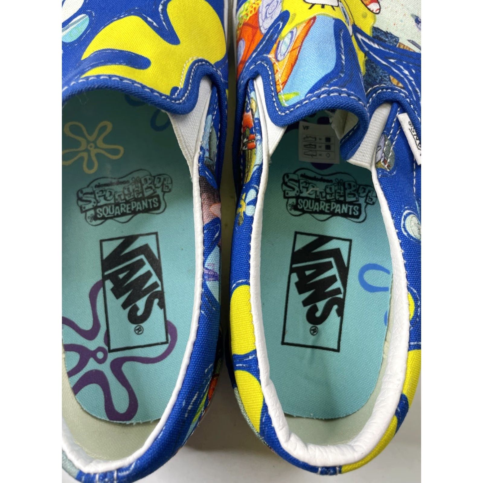 Vans Vans x Spongebob Casual Slip-On Shoes Multicolored Size 7.5M Women Size 30" / US 8 / IT 44 - 6 Thumbnail