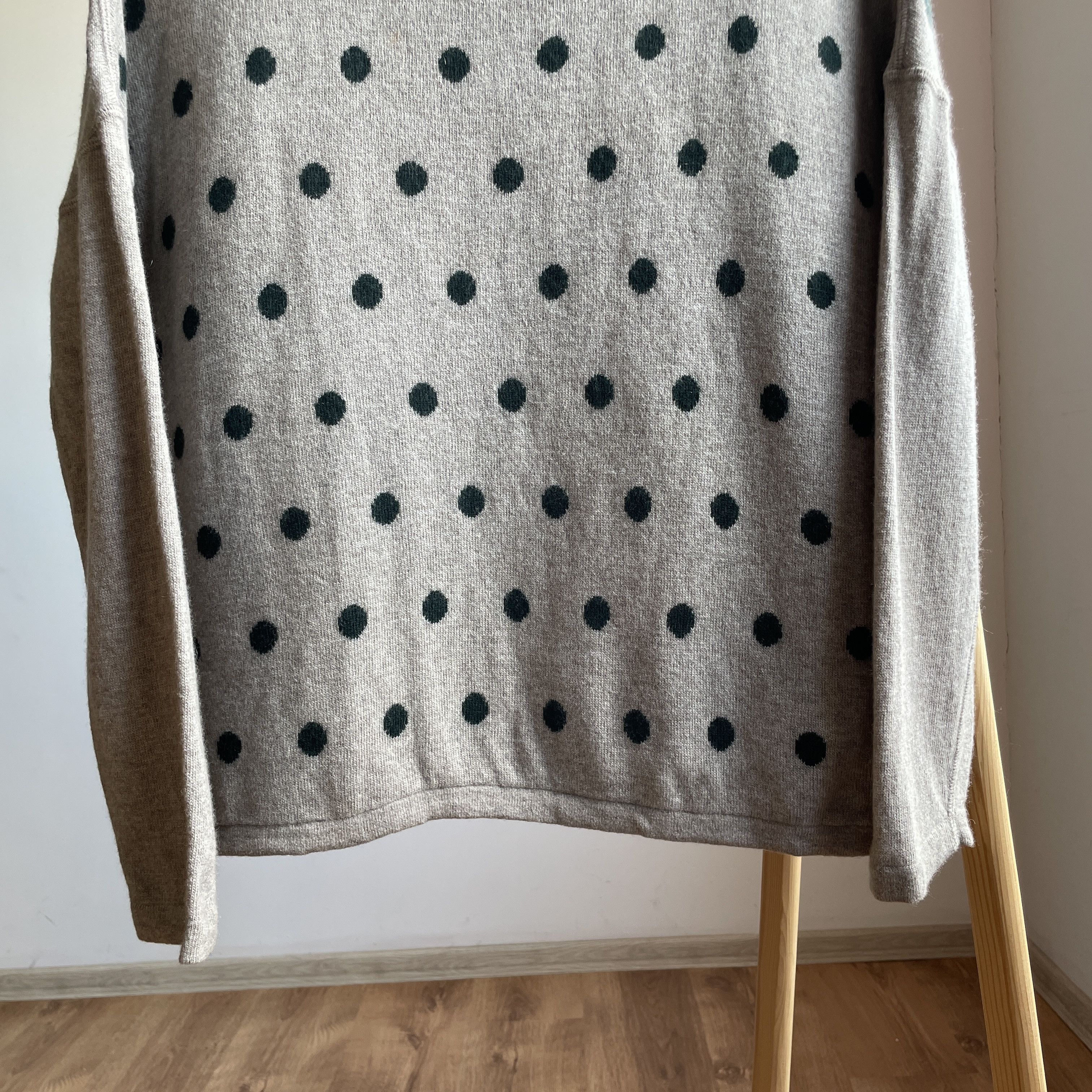 Weekend Max Mara Weekend Max Mara Polka Dot Wool Blend Sweater Size M / US 6-8 / IT 42-44 - 4 Thumbnail