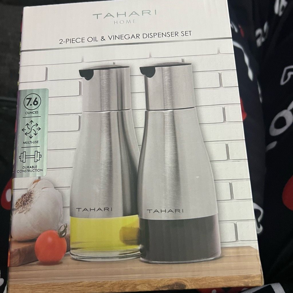 Elie Tahari Tahari Home Oil and Vinegar Dispenser Set Size ONE SIZE - 1 Thumbnail