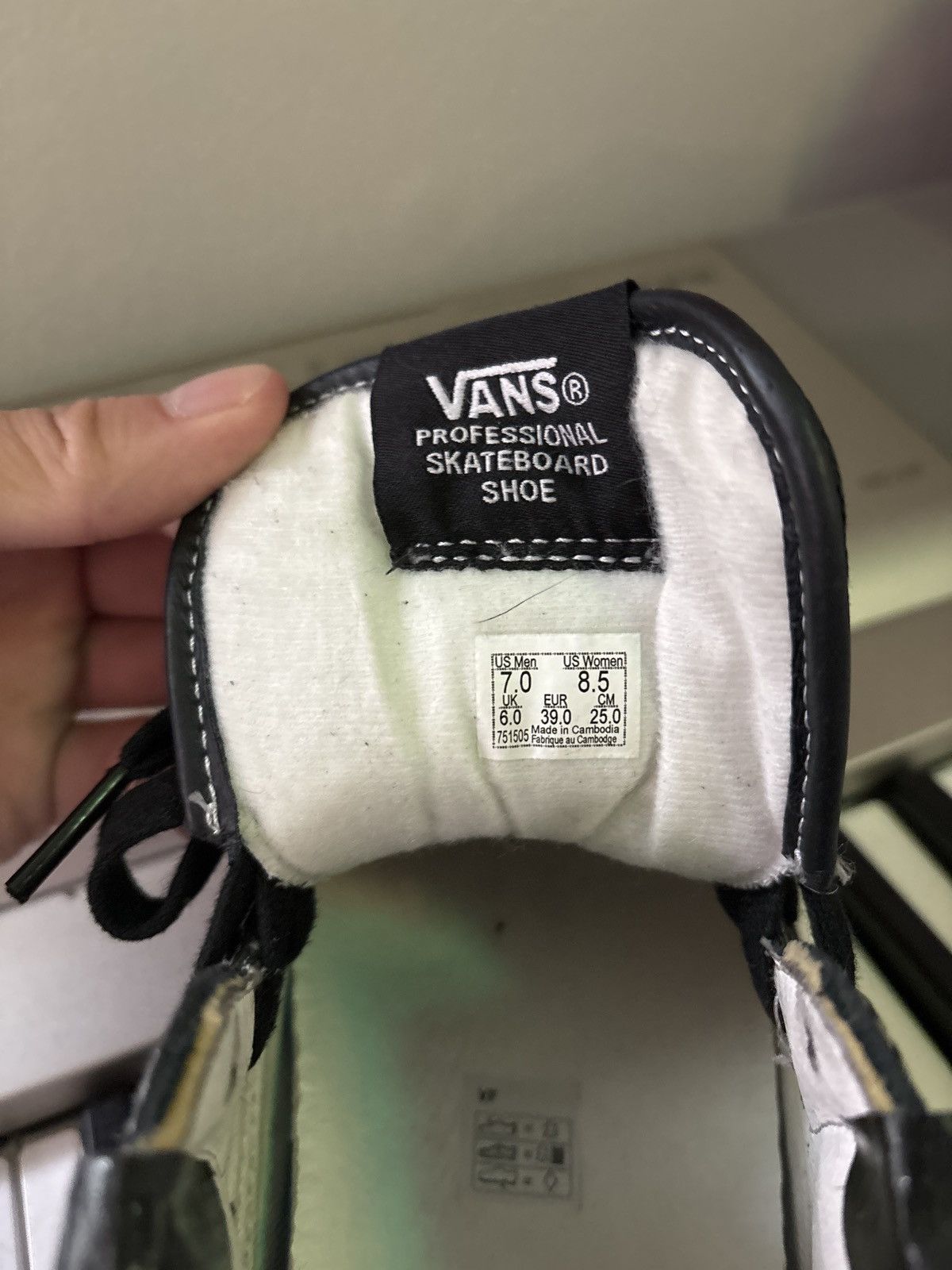 Vans Vans Vault Half Cab EF LX "Duct Tape" Black Size US 7 / EU 40 - 8 Thumbnail