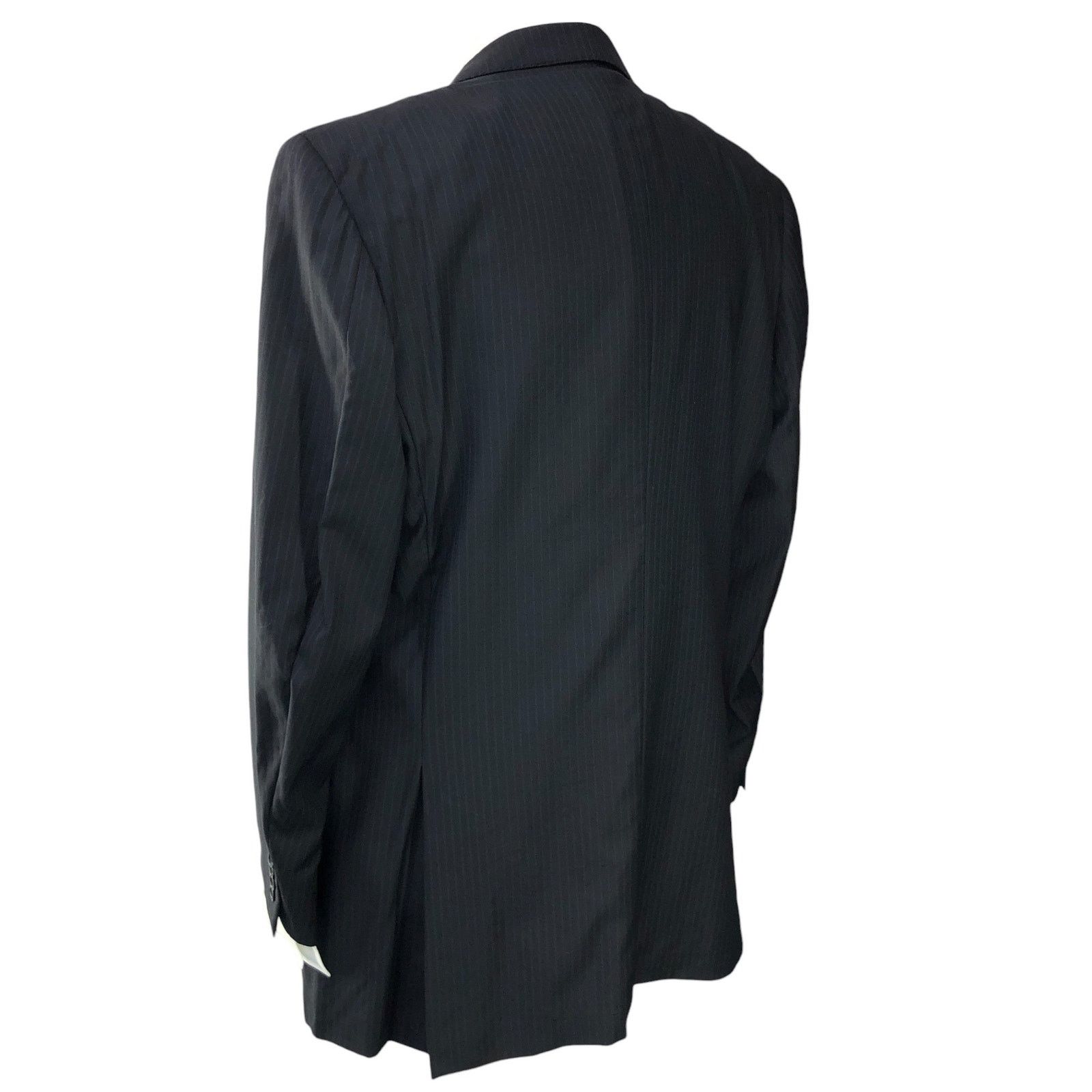 Lubiam Lubiam LBM 1911 Size 44L Suit Drop 5 Pinstripe *TINY FLAW Size 44L - 8 Thumbnail