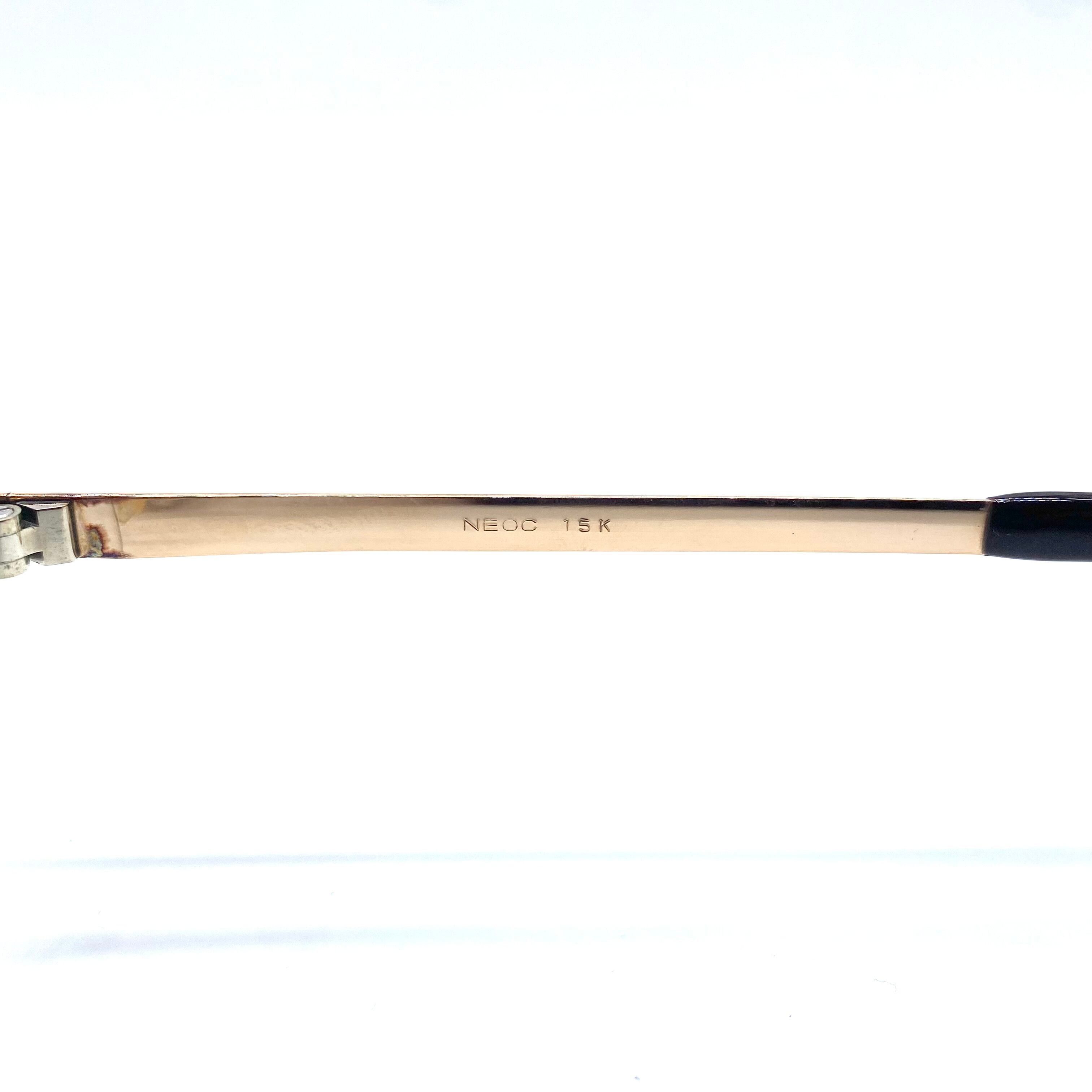 Vintage Vintage RODENSTOCK Prescription Glasses Gold Richard 15K Size ONE SIZE - 5 Thumbnail