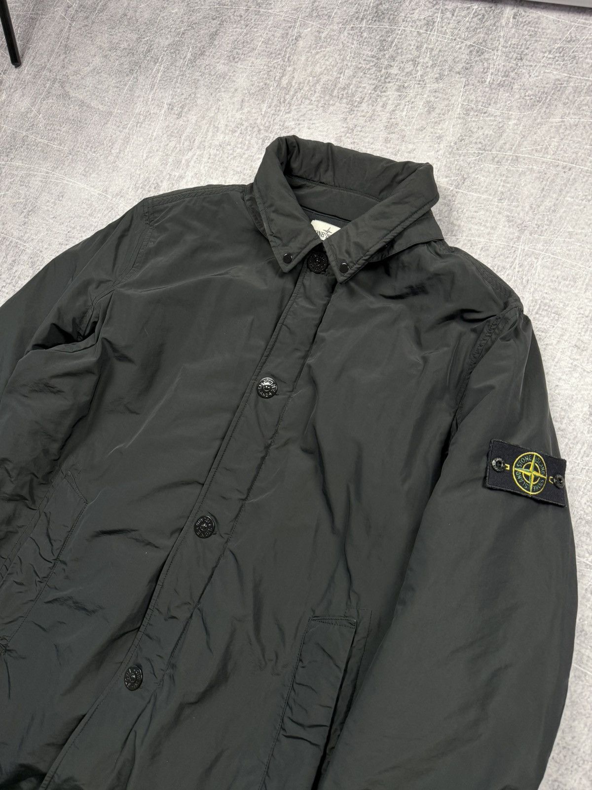 Stone Island Stone Island Nylon Micro Reps Primaloft trench coat jacket Size US XL / EU 56 / 4 - 3 Thumbnail