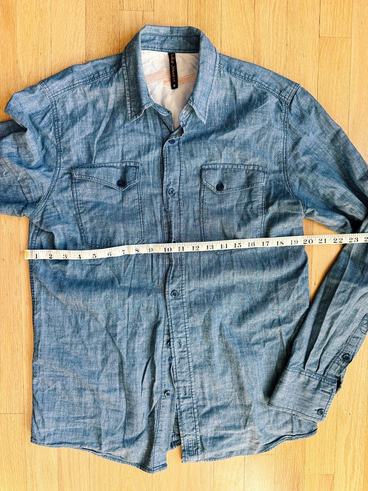 Nudie Jeans Nudie Jeans Denim Shirt Size US M / EU 48-50 / 2 - 3 Thumbnail