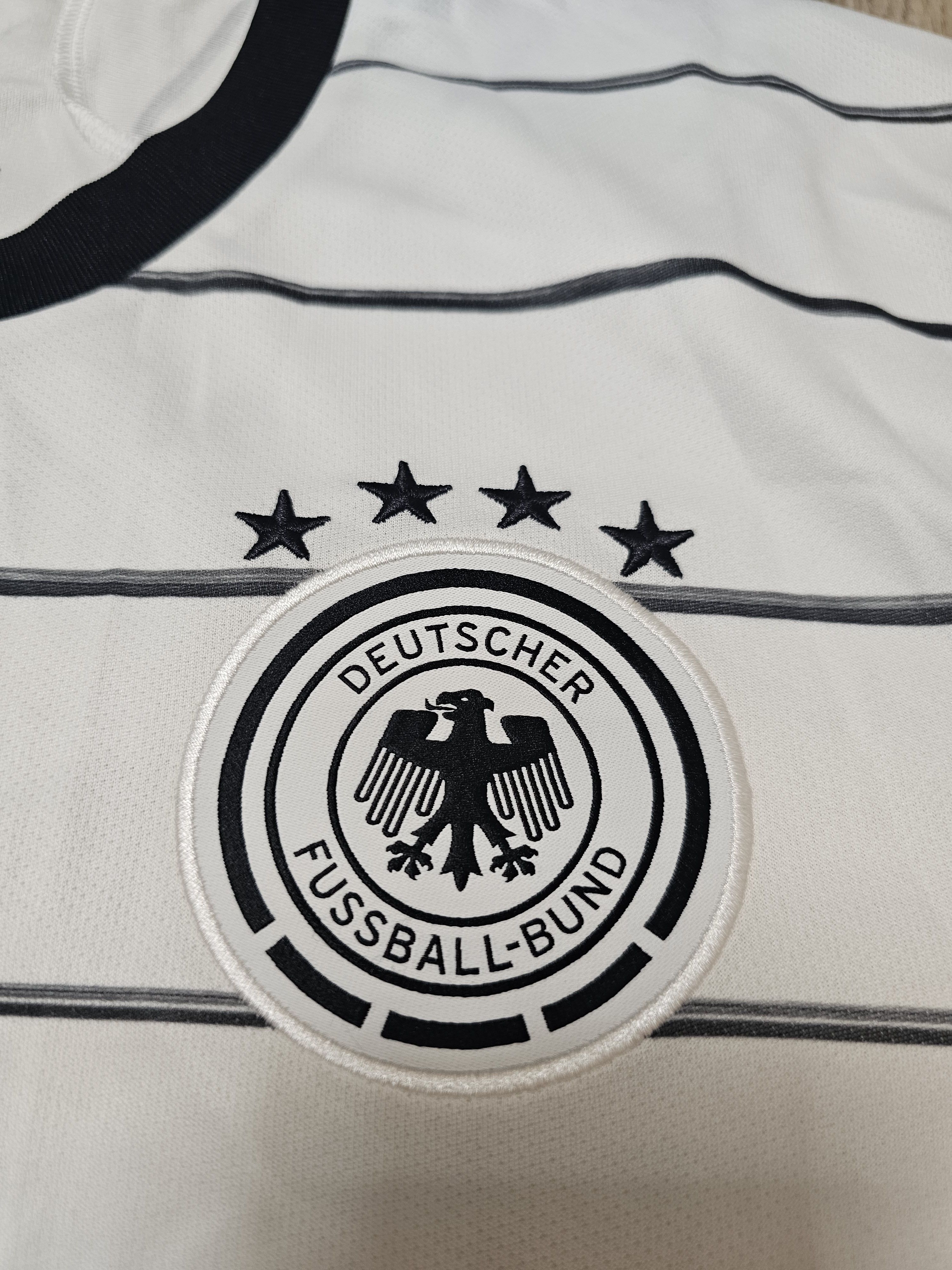 Adidas × All Sport GERMANY 2019 2021 HOME MULLER FOOTBALL SHIRT SOCCER JERSEY Size US XL / EU 56 / 4 - 4 Thumbnail