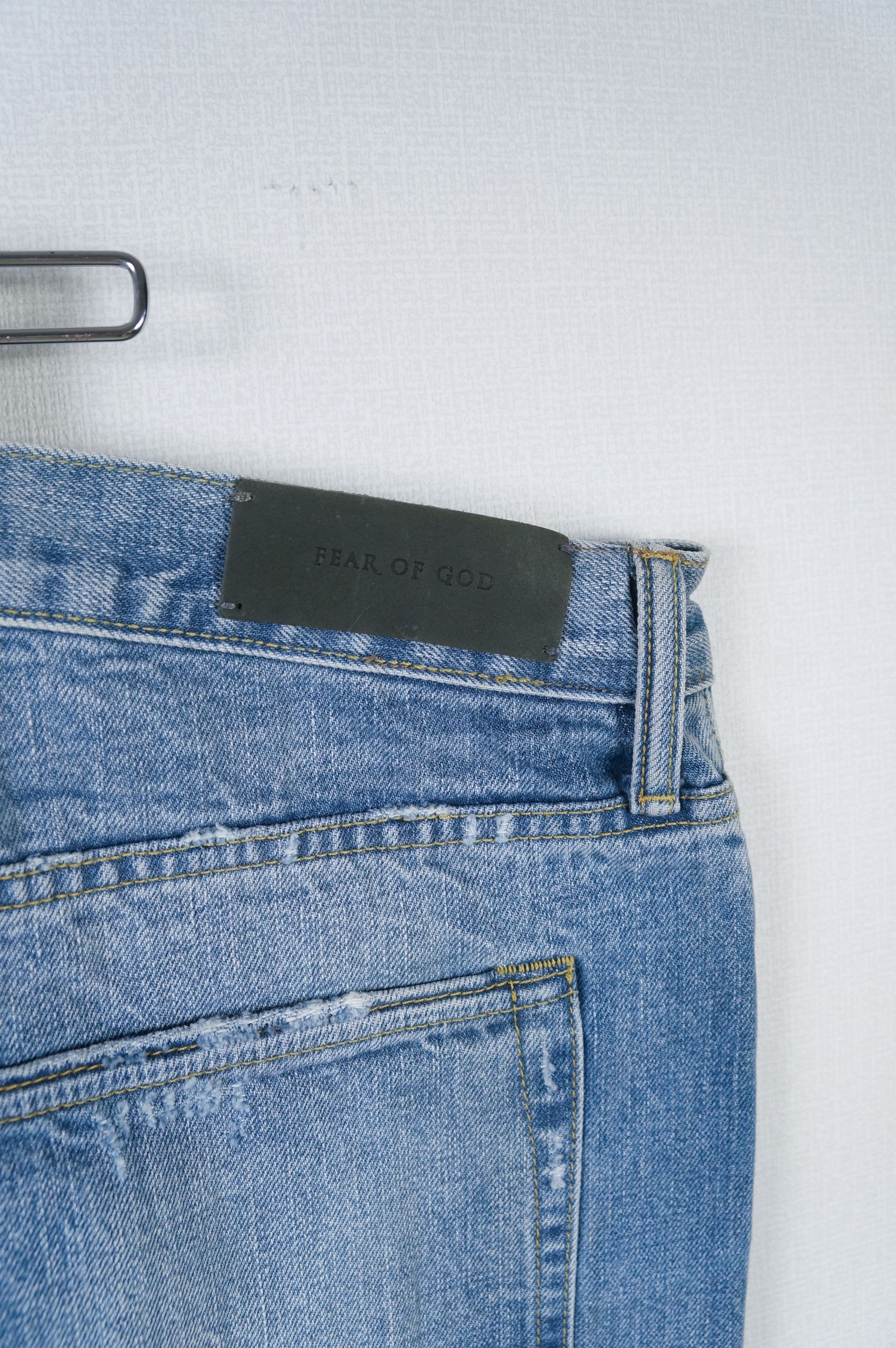 Fear of God 4Th Destroyed denim Size US 34 / EU 50 - 7 Thumbnail