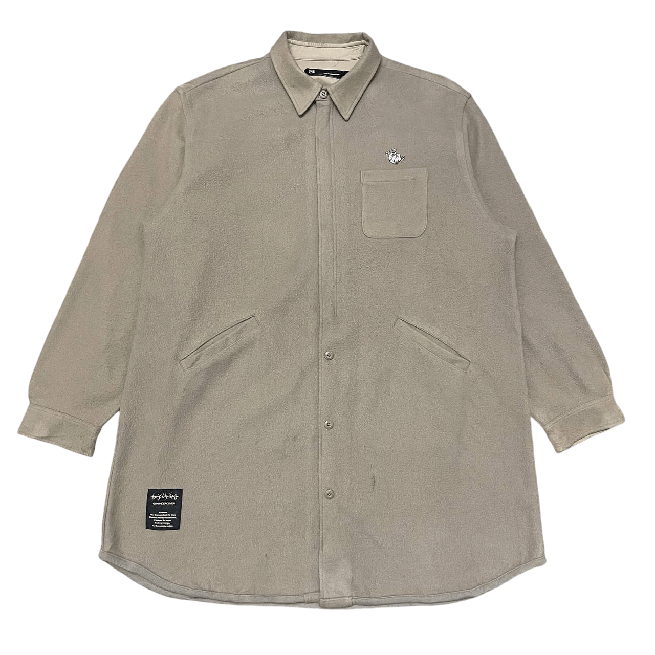 GU × Undercover Undercover Jun Takahashi Gu Melton Jacket Size US XXL / EU 58 / 5 - 1 Thumbnail