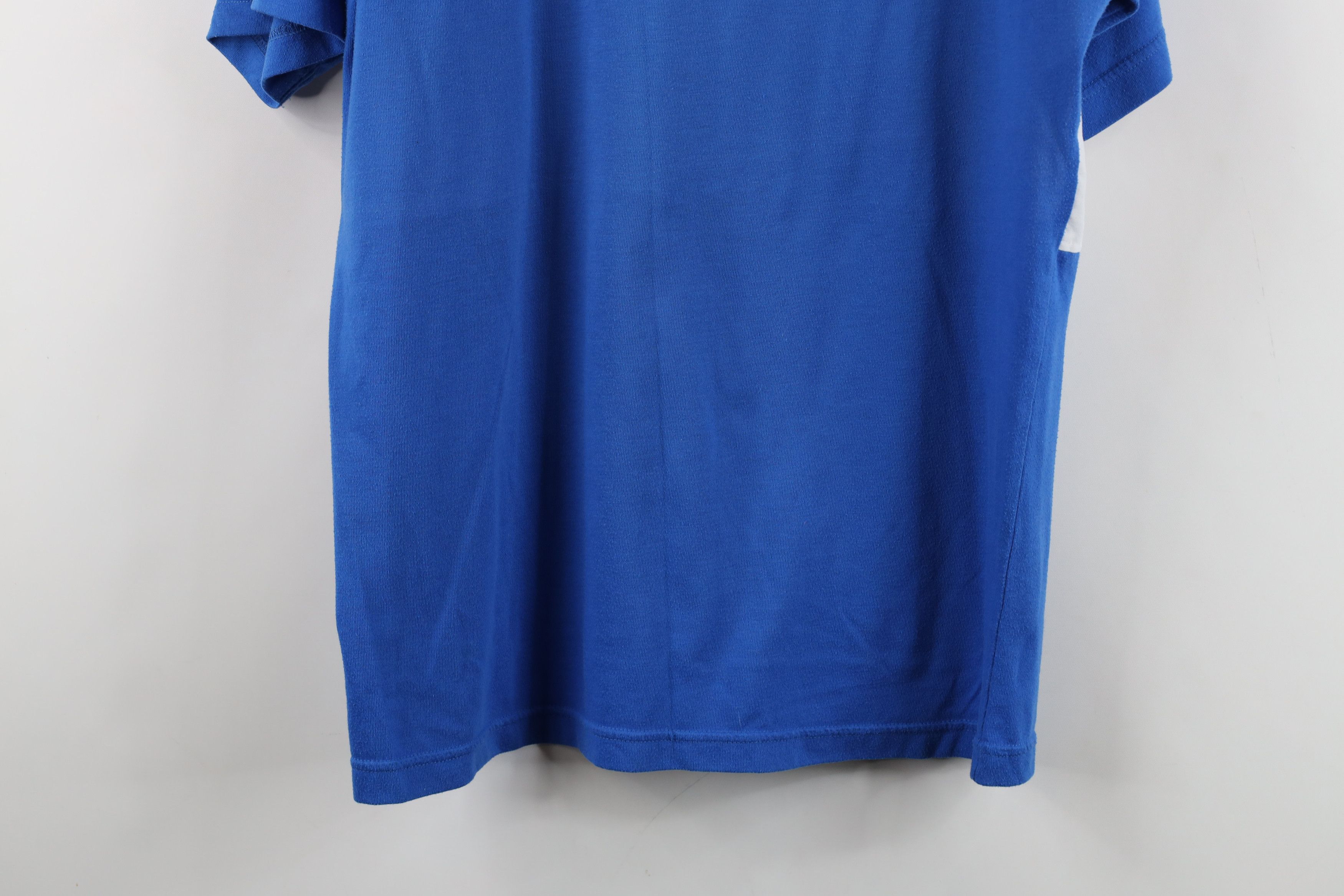 Puma Vintage 80s 90s Puma Sports Collared Rugby Polo Shirt Blue Size US M / EU 48-50 / 2 - 14 Thumbnail