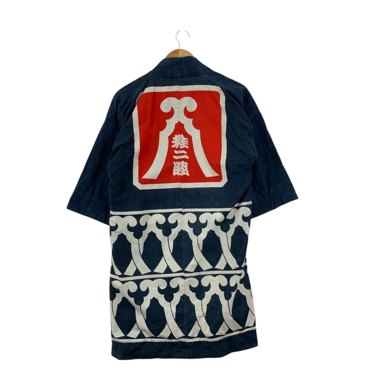 Vintage Vintage 70s KIMONO JAPAN HAPPI Traditional Robe Indigo Coat Size S / US 4 / IT 40 - 7 Thumbnail