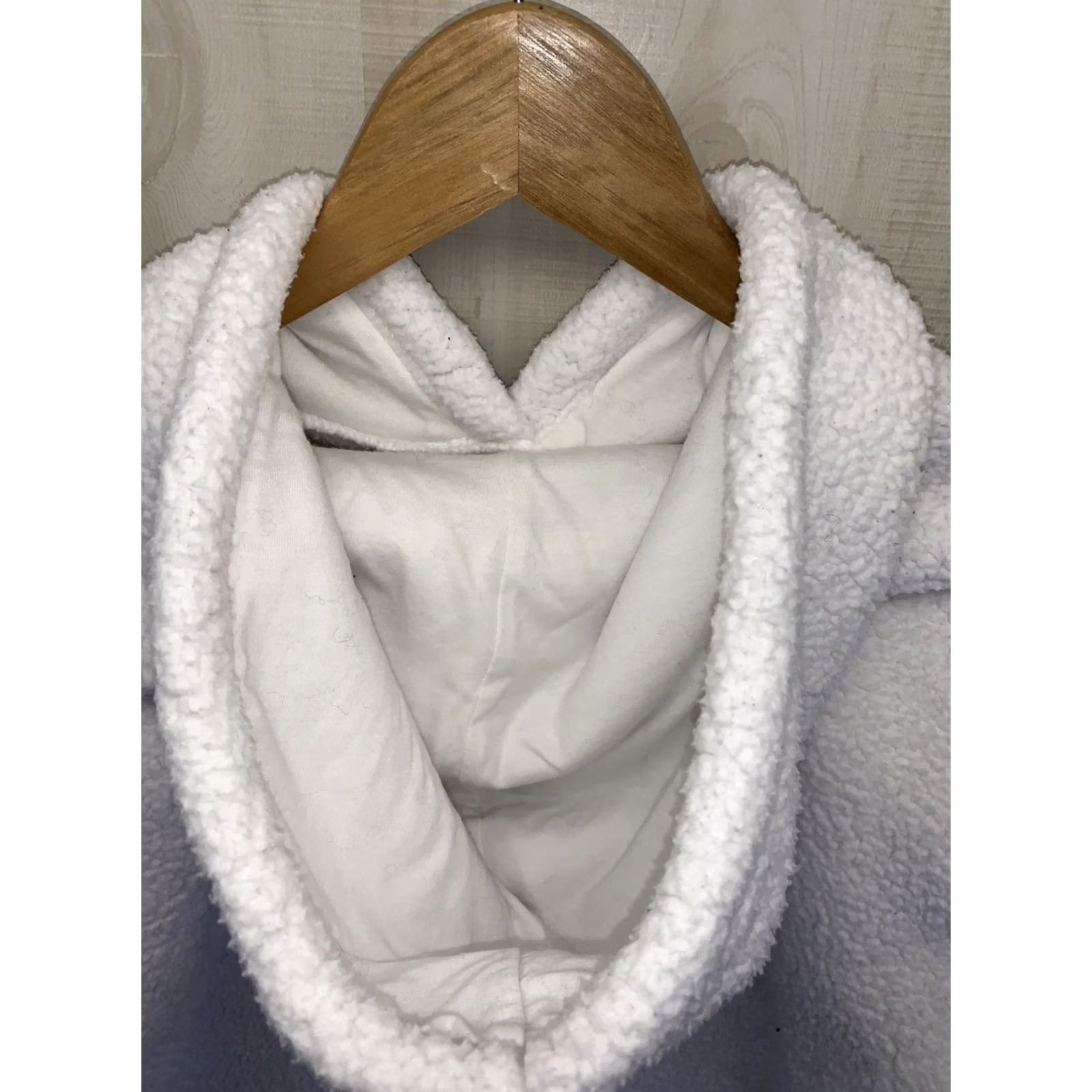 Fila FILA Hoodie Womens Pullover Fleece White 90s Logo Retro Casual Size M Size M / US 6-8 / IT 42-44 - 5 Thumbnail