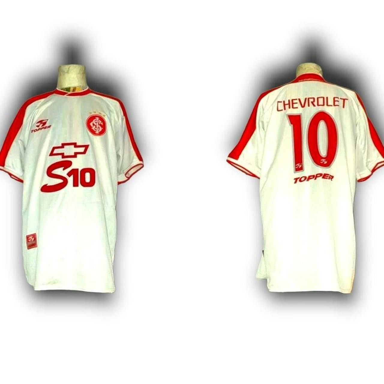 Other Fc Internacional Brazil 2000 2001 Home Topper Shirt Jersey Size US XL / EU 56 / 4 - 1 Thumbnail