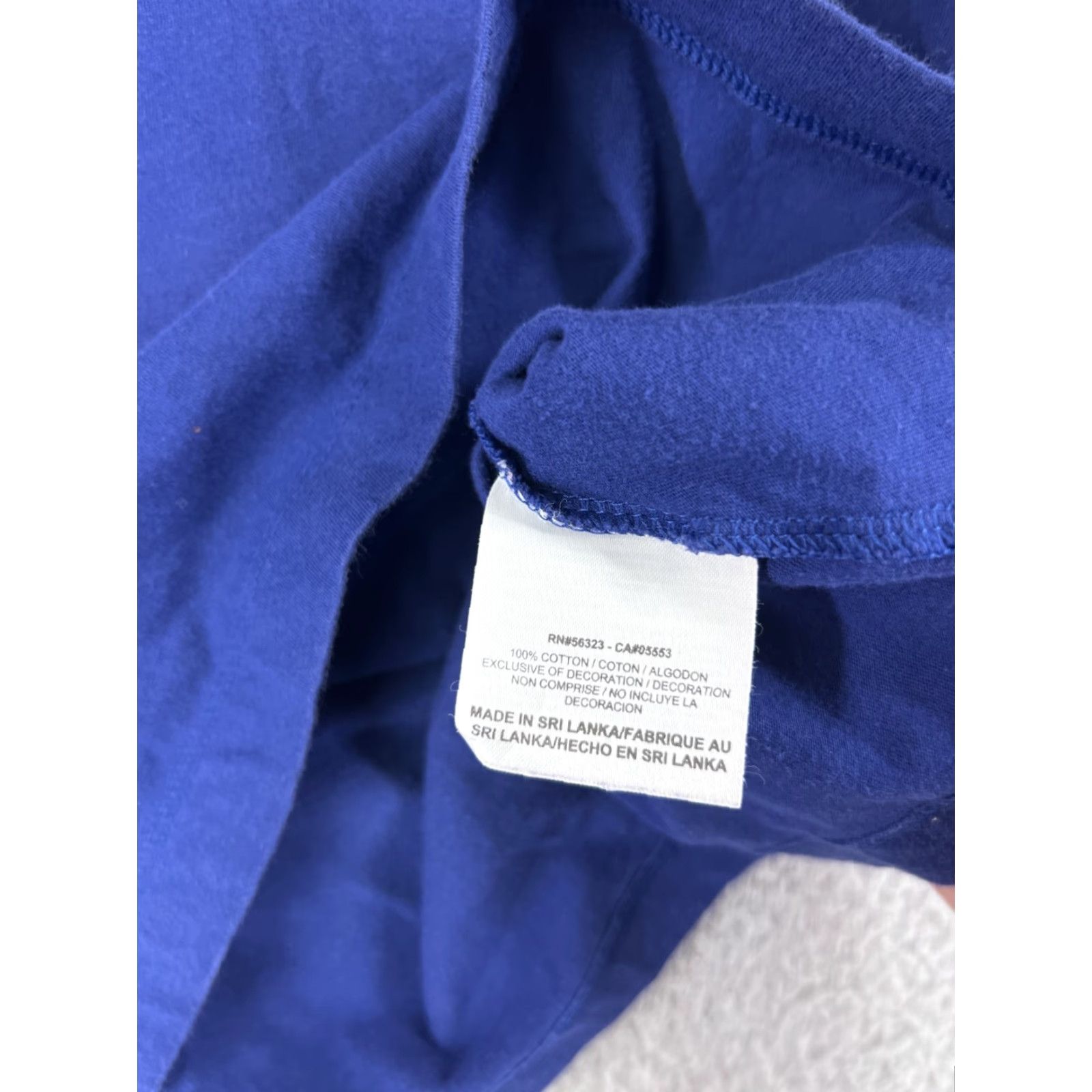 Nike Nike T-Shirt Girls Medium Blue Athletic Swoosh Casual Short Sleeve Jersey Beach Surf Skate Size M / US 6-8 / IT 42-44 - 4 Thumbnail
